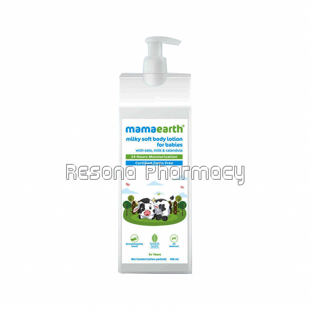 Milky Soft Body Lotion For Babies With Oats, Milk And Calendula – 400Ml
