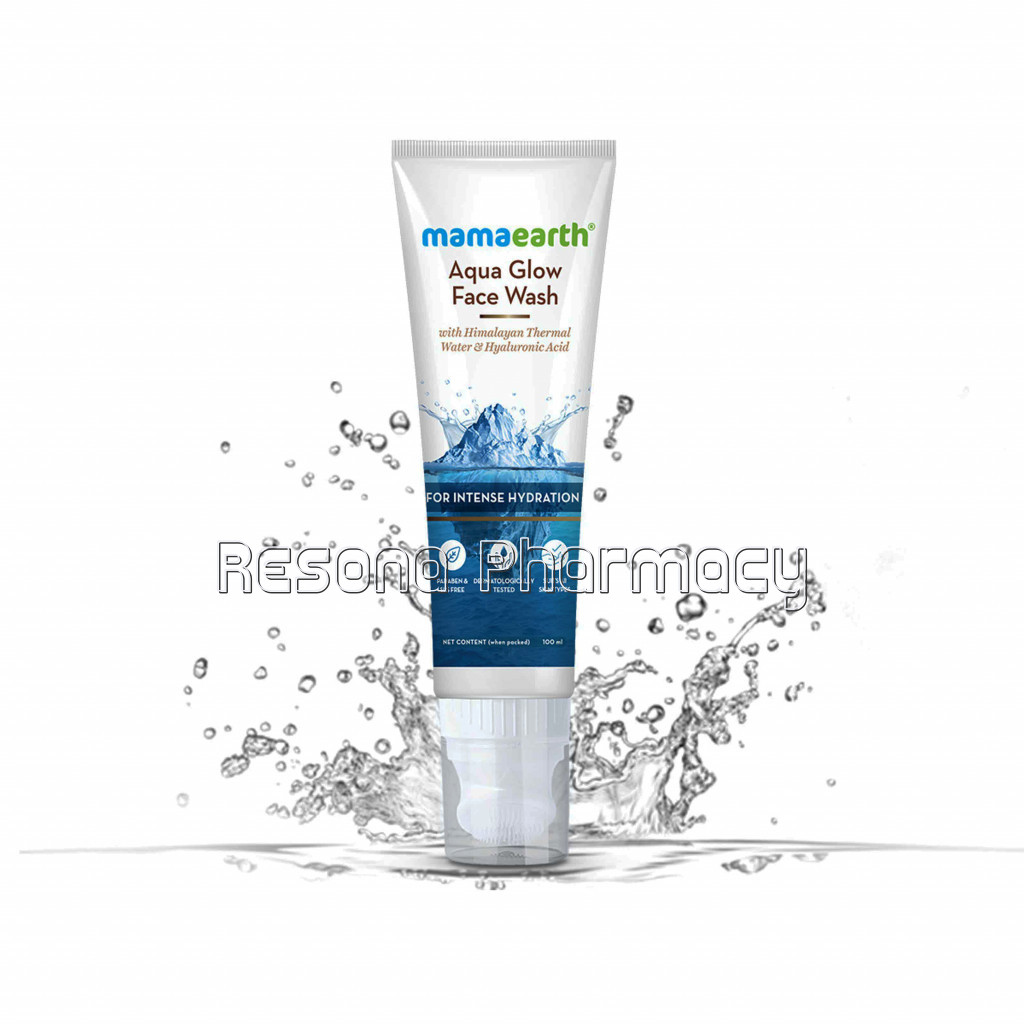 Aqua Glow Face Wash With Himalayan Thermal Water And Hyaluronic Acid For Intense Hydration – 100Ml