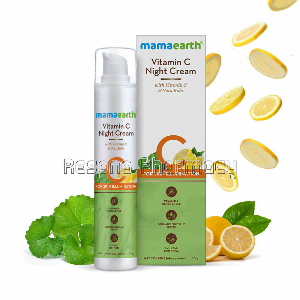Vitamin C Night Cream For Women With Vitamin C And Gotu Kola For Skin Illumination – 50Gm