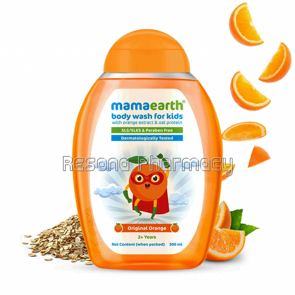 Original Orange Body Wash For Kids With Orange And Oat Protein – 300 Ml