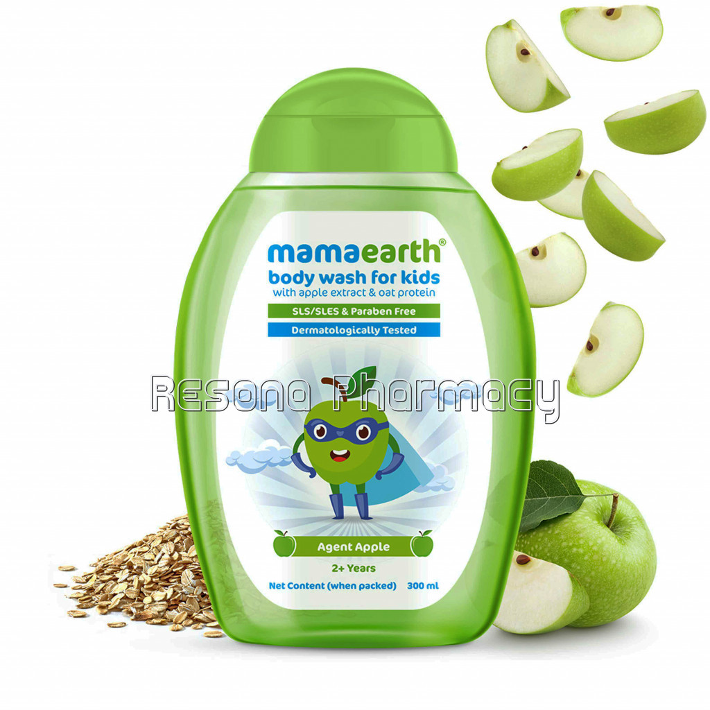 Agent Apple Body Wash For Kids With Apple And Oat Protein – 300 Ml