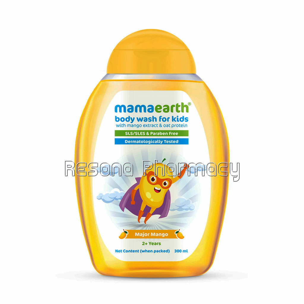 Major Mango Body Wash For Kids With Mango And Oat Protein   300 Ml