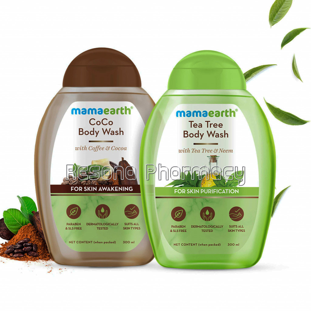 Body Wash Combo: Tea Tree Body Wash And Coco Body Wash