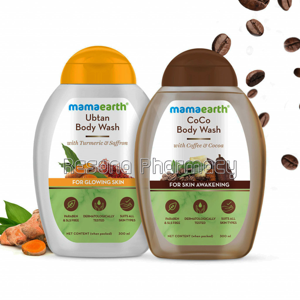 Body Wash Combo: Ubtan Body Wash Plus Coco Body Wash