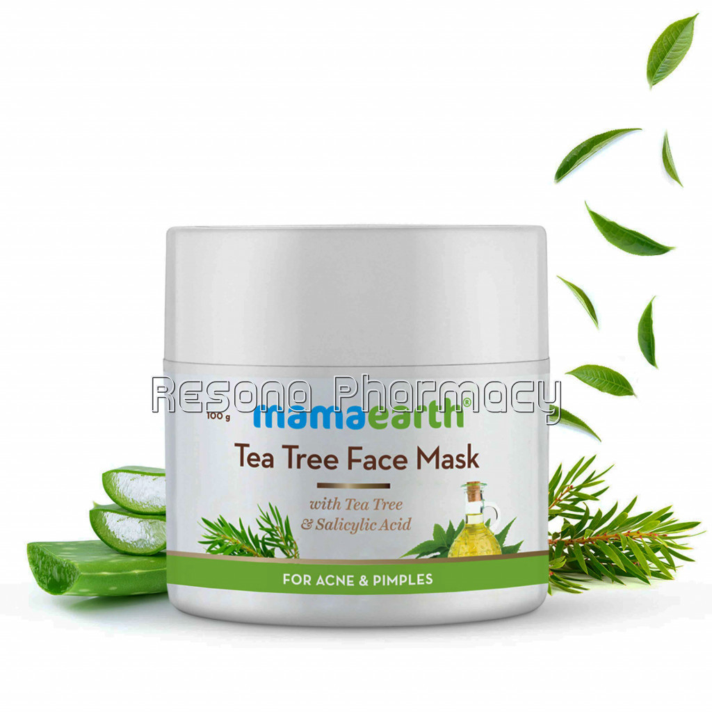 Tea Tree Face Mask For Acne, With Tea Tree And Salicylic Acid For Acne And Pimples   100Gm