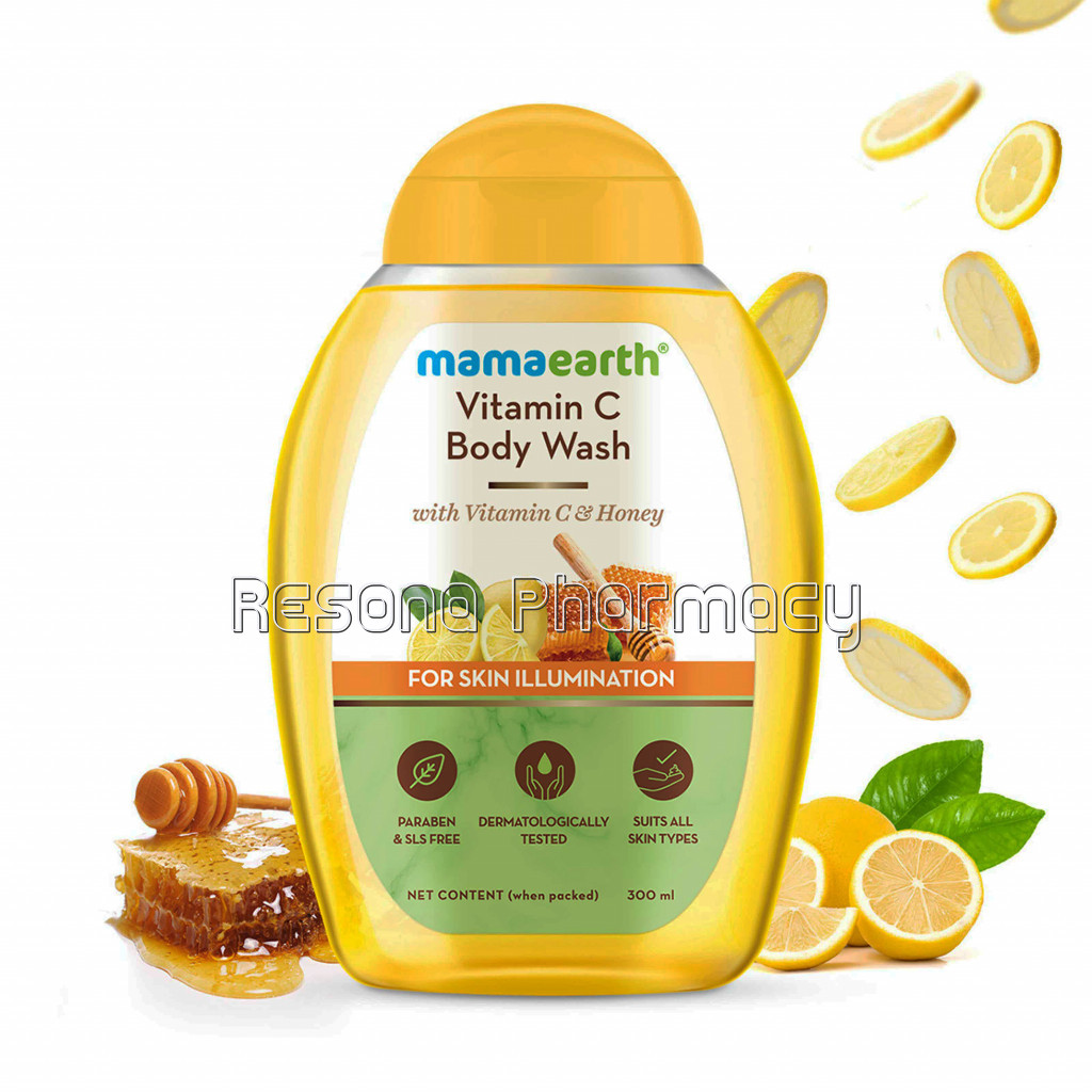 Vitamin C Body Wash With Vitamin C And Honey For Skin Illumination   300Ml