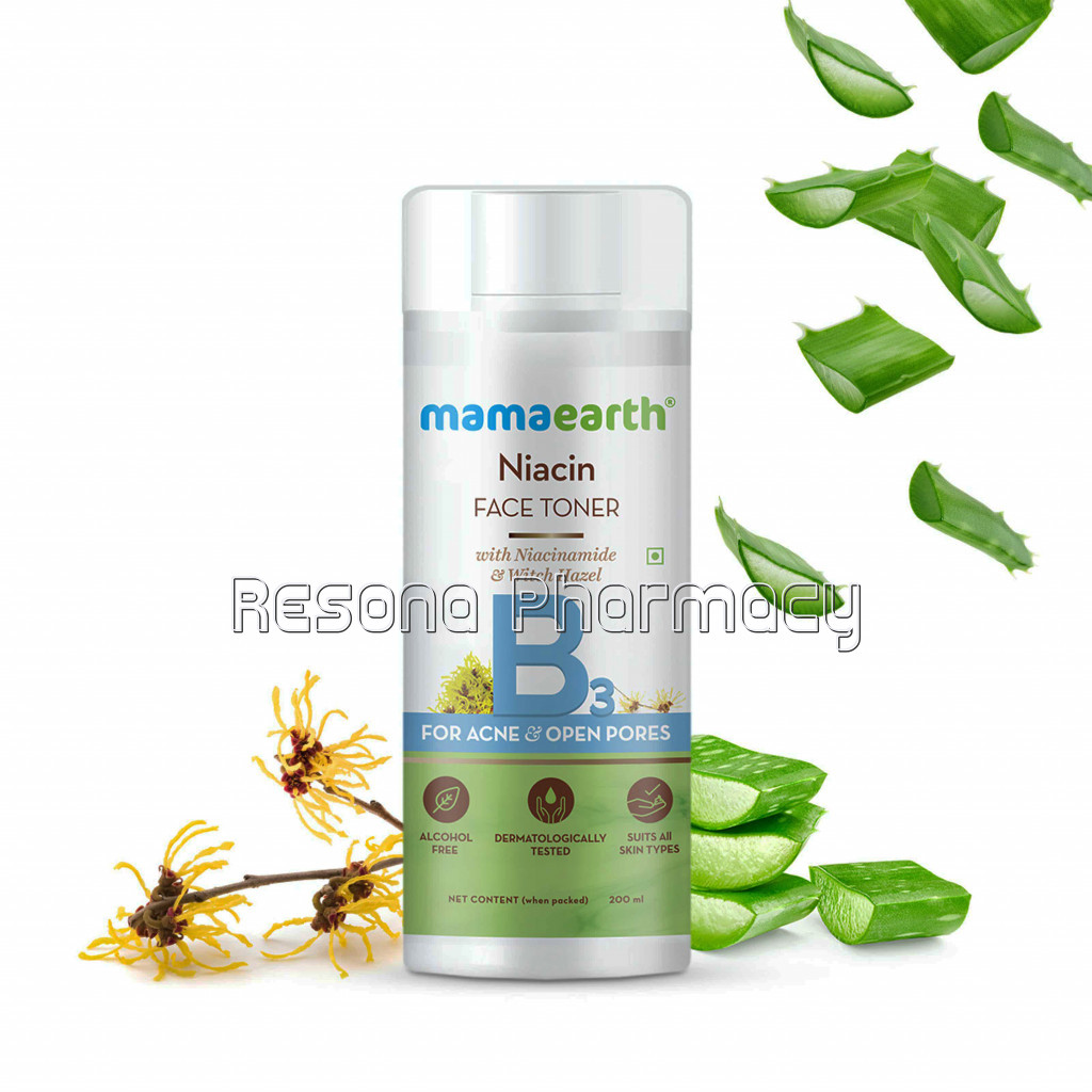 Niacin Face Toner With Niacinamide And Witch Hazel For Acne And Open Pores   200 Ml