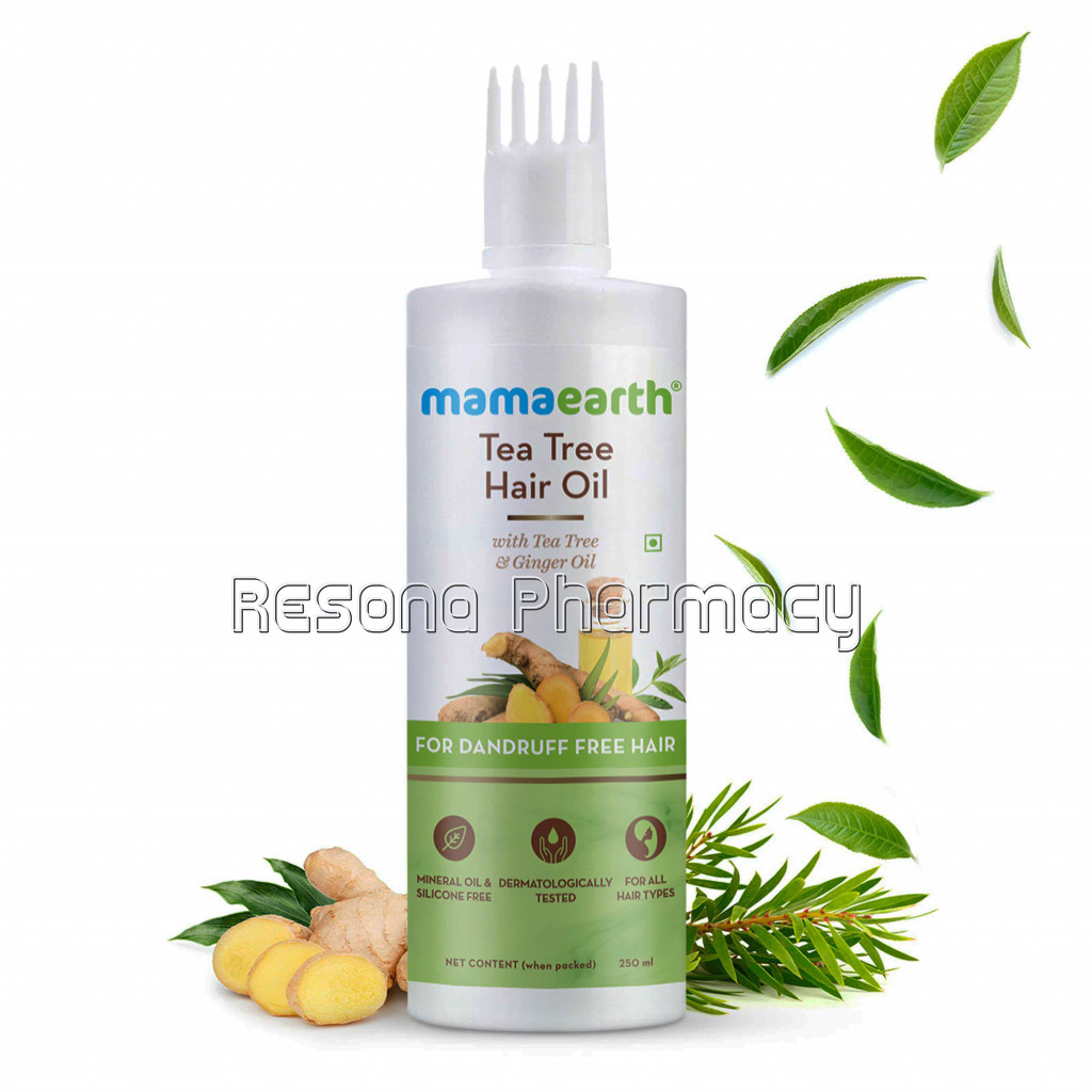 Tea Tree Hair Oil With Tea Tree And Ginger Oil For Dandruff Free Hair – 250Ml
