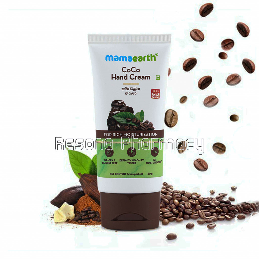 Coco Hand Cream With Coffee And Cocoa For Rich Moisturization – 50Gm