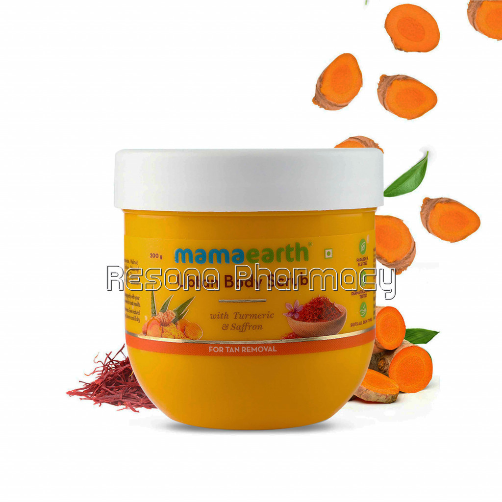Ubtan Body Scrub With Turmeric And Saffron For Tan Removal – 200 Gm
