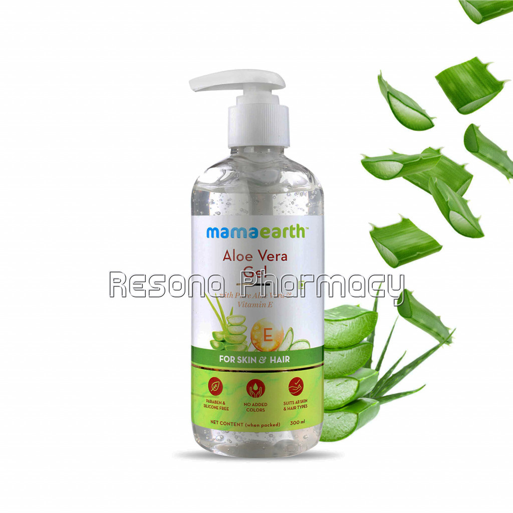 Aloe Vera Gel With Pure Aloe Vera And Vitamin E For Skin And Hair   300Ml