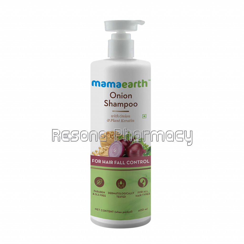 Onion Shampoo With Onion and Plant Keratin For Hair Fall Control   400Ml