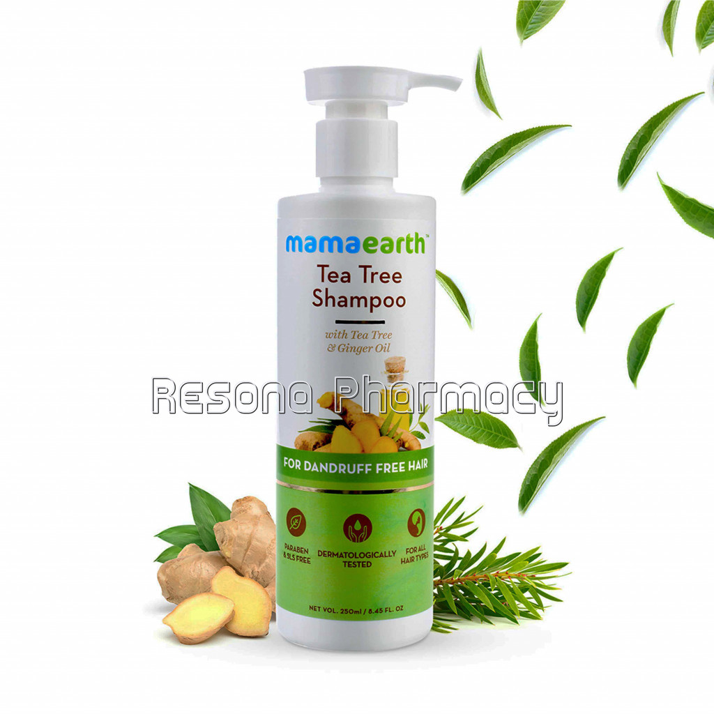 Tea Tree Shampoo For Dandruff Free Hair   250Ml
