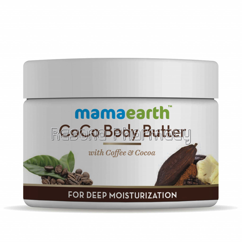 Coco Body Butter For Dry Skin, With Coffee And Cocoa For Deep Moisturization  200Gm