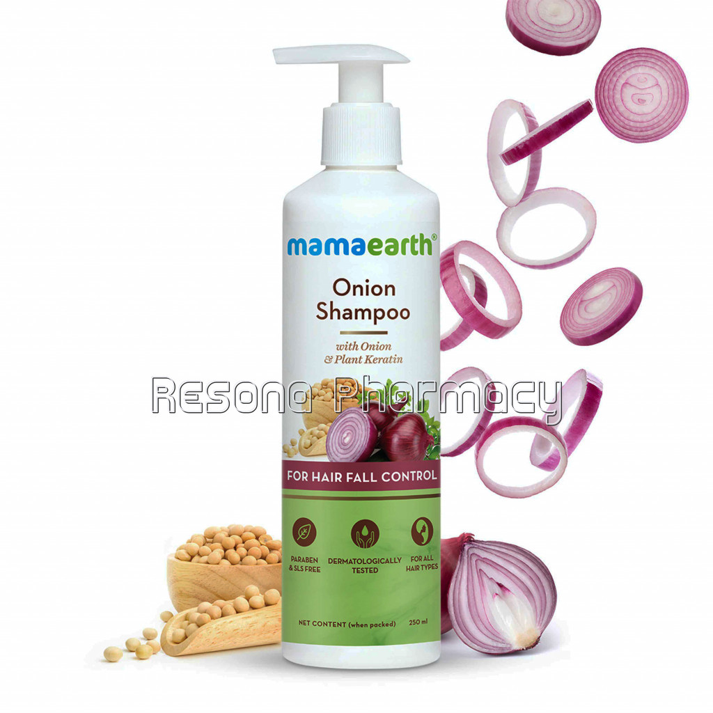 Onion Shampoo With Onion And Plant Keratin For Hair Fall Control   250Ml