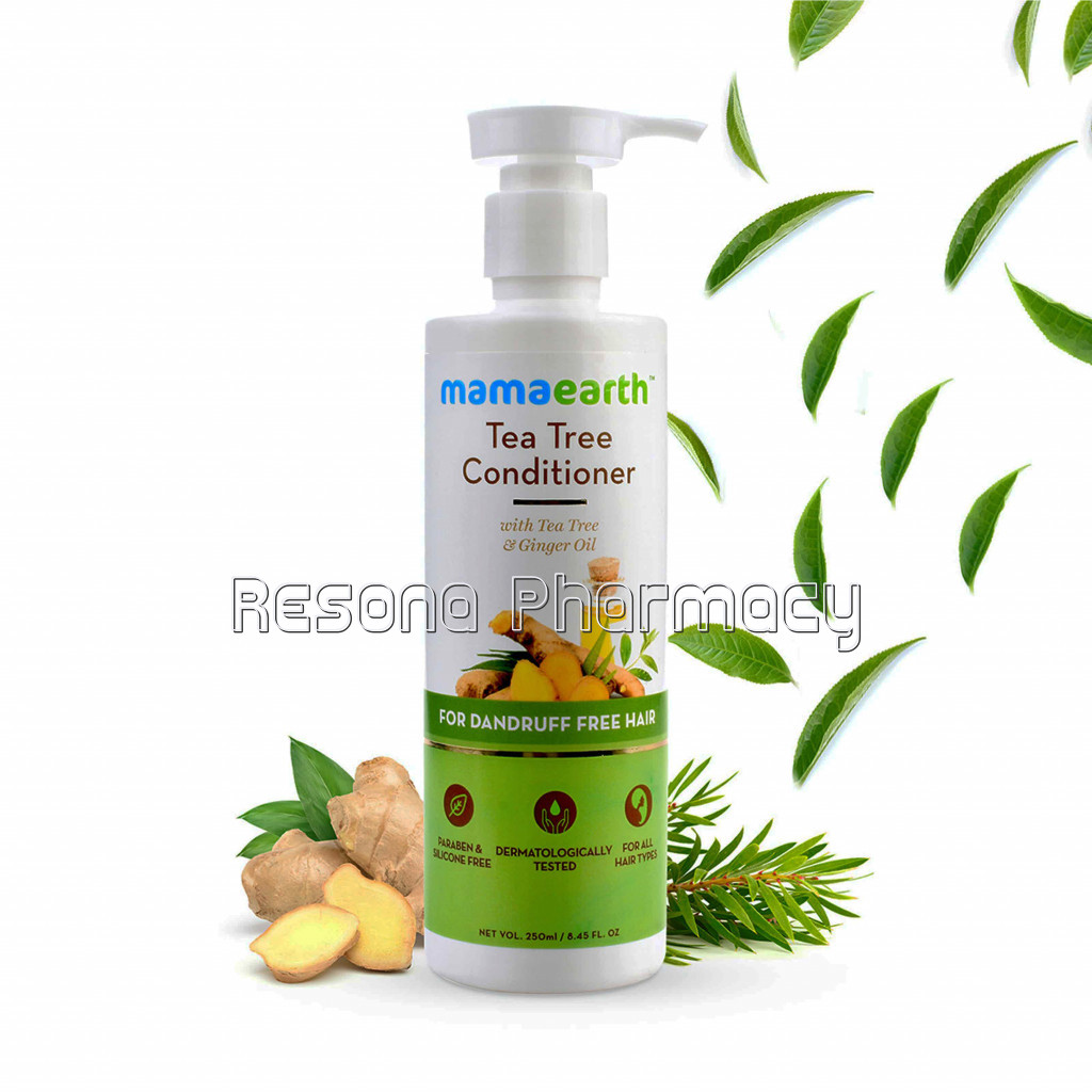 Tea Tree Conditioner With Tea Tree And Ginger Oil For Dandruff Free Hair 250Ml