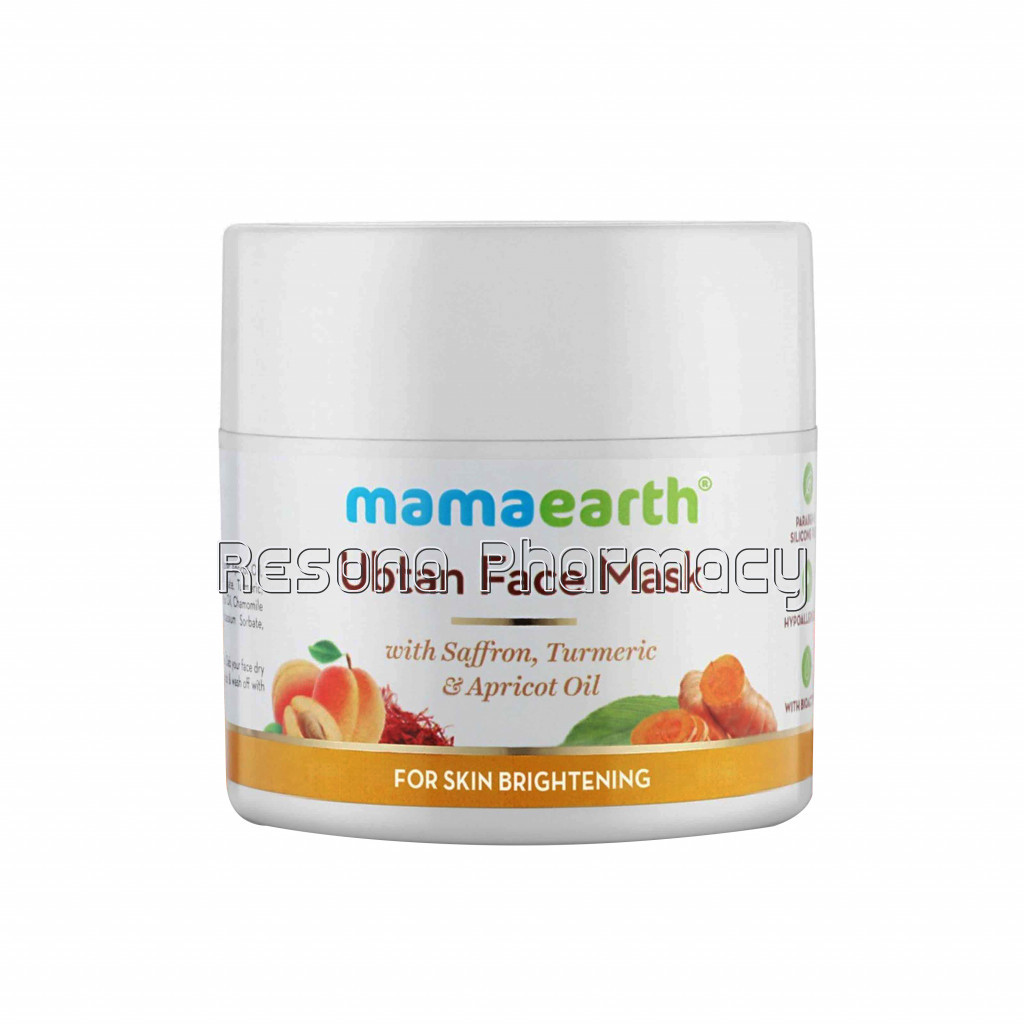 Ubtan Face Mask With Saffron And Turmeric For Skin Brightening And Tan Removal   100Gm