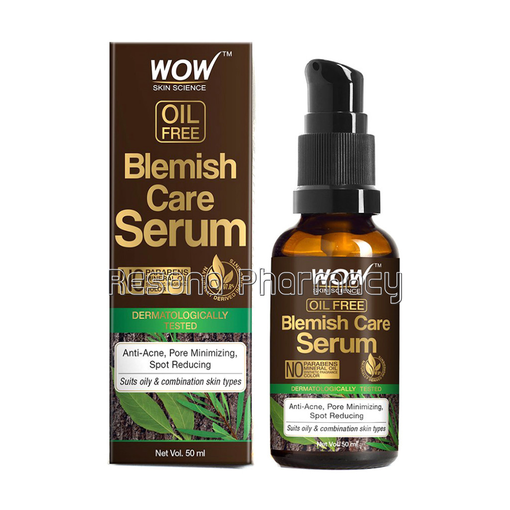 Blemish Care Serum   Oil Free   Anti Acne, Spot Reducing   No Parabens, Silicones, Synthetic Fragrance and Color   50 Ml