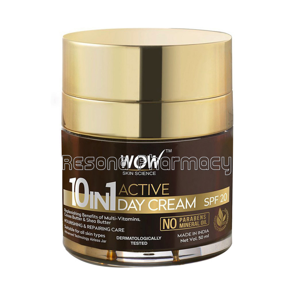 10 In 1 Active Miracle No Parabens and Mineral Oil Day Cream   50 Ml