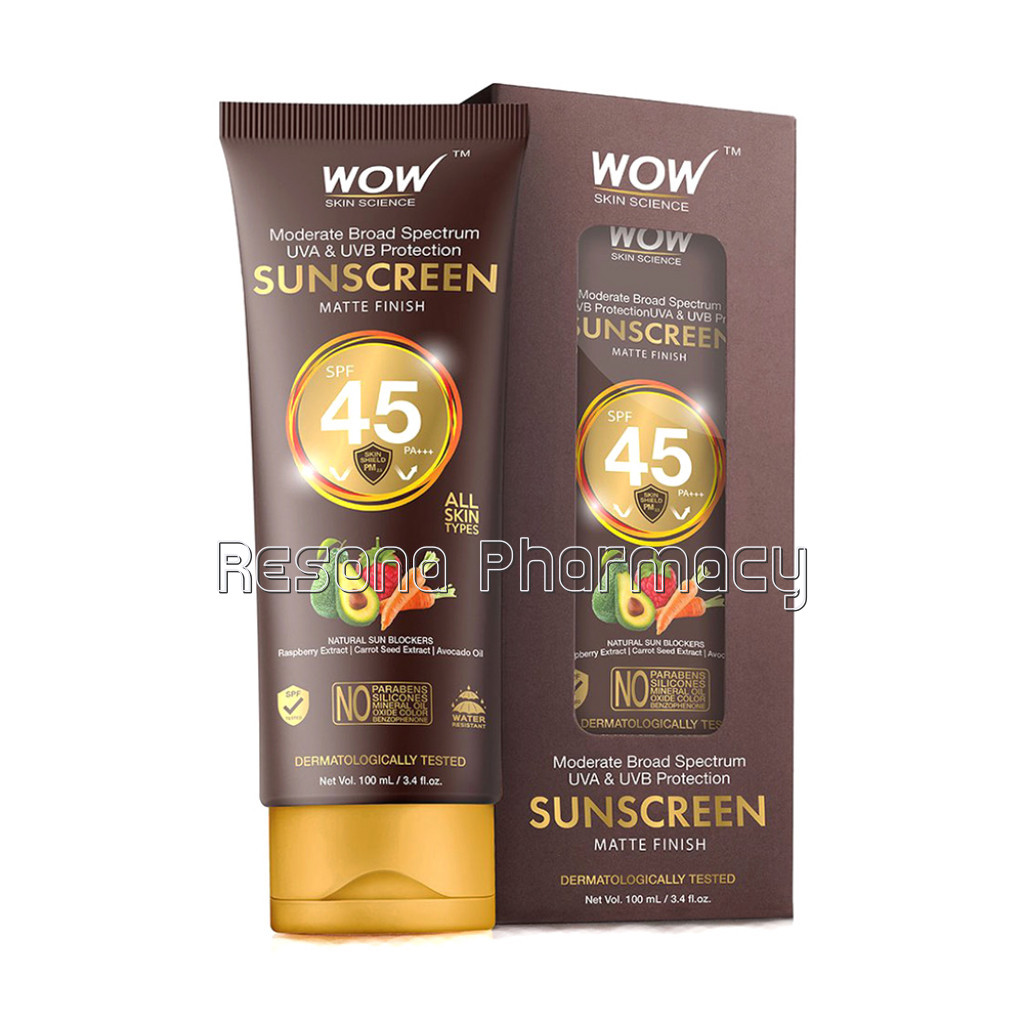 Matte Finish Sunscreen Lotion Spf 45 Paplusplus   No Parabens, Silicones, Mineral Oil, Oxide, Colour, Benzophenone   100 Ml Tube
