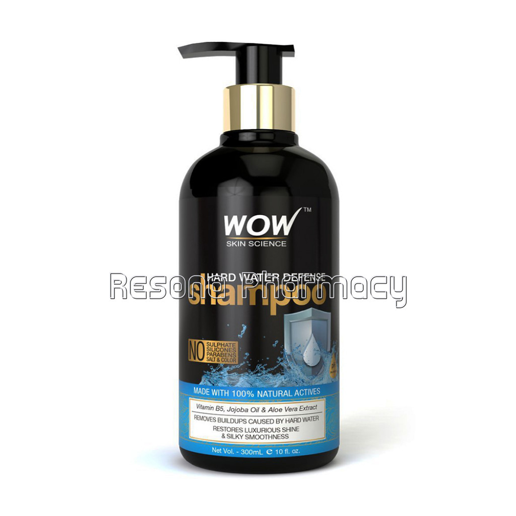 Hard Water Defense Shampoo   No Sulphate, Parabens, Silicones, Salt and Colour   300 Ml