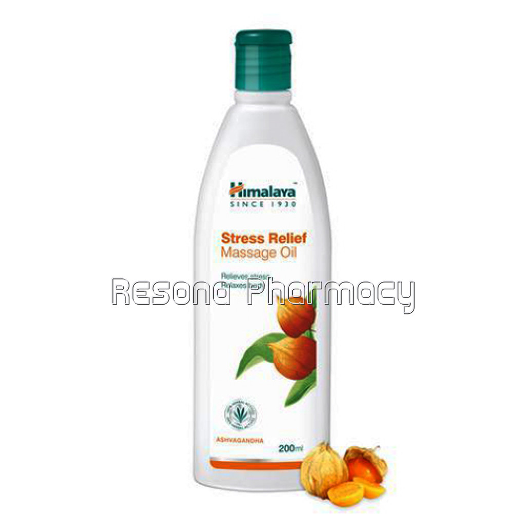 Stress Relief Massage Oil 200Ml