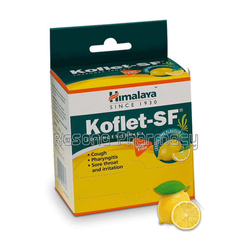 Koflet Sf Lozenges Lemon Lime Flavoured