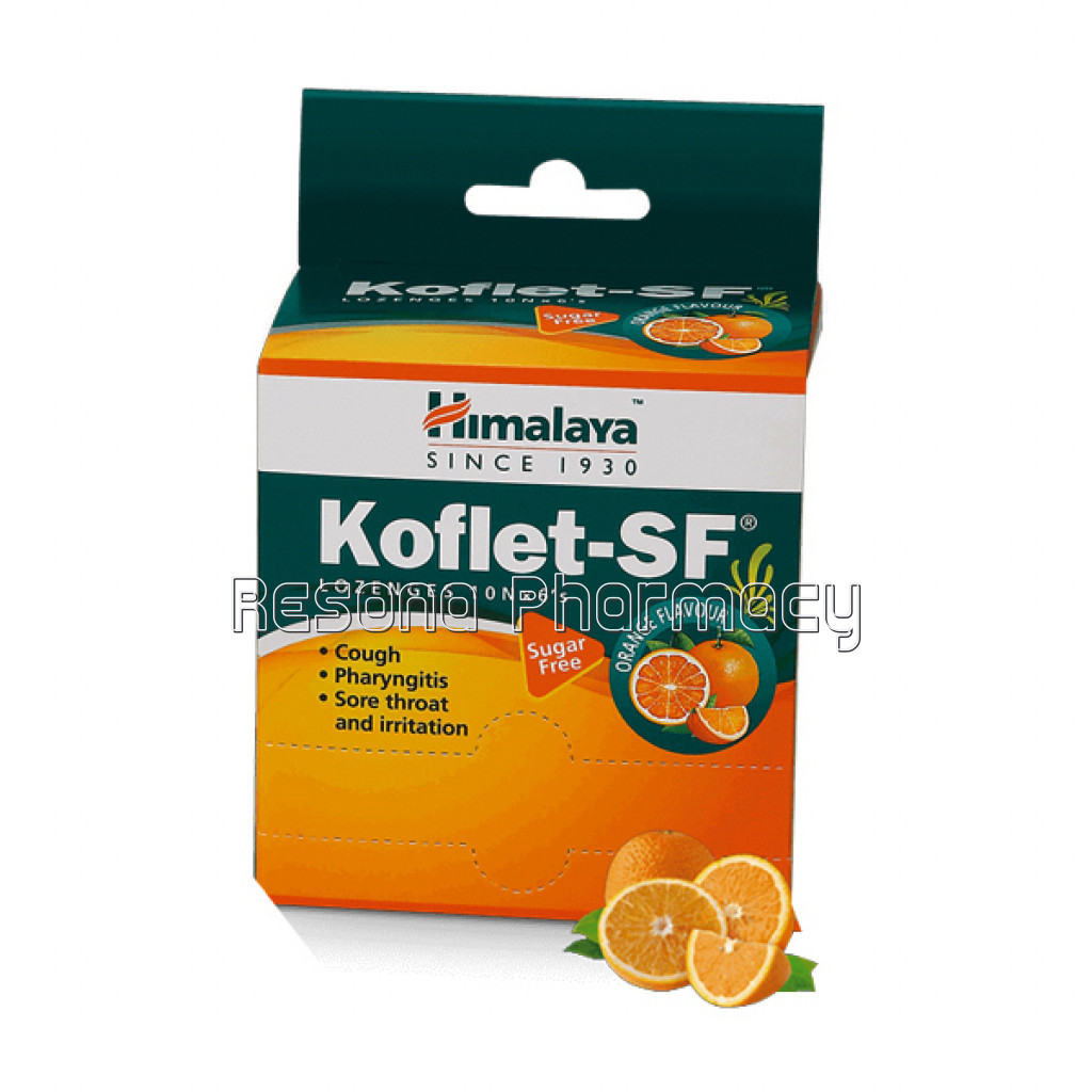 Koflet Sf Lozenges Orange Flavoured