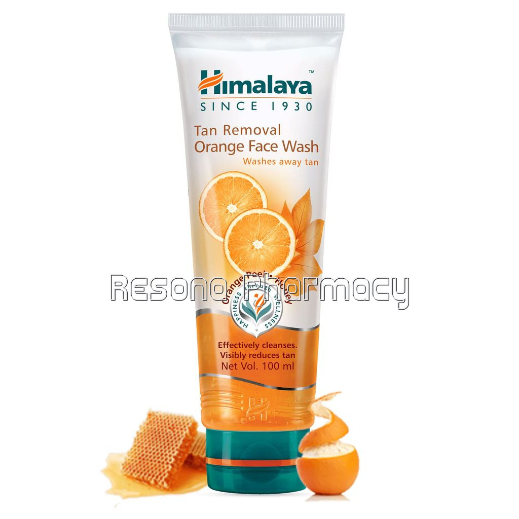 Tan Removal Orange Face Wash 100Ml