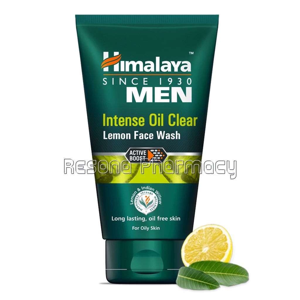 Himalaya Men Intense Oil Clear Lemon Face Wash 100Ml