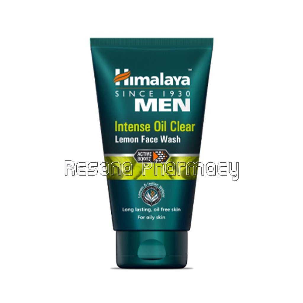 Himalaya Men Intense Oil Clear Lemon Face Wash 50Ml