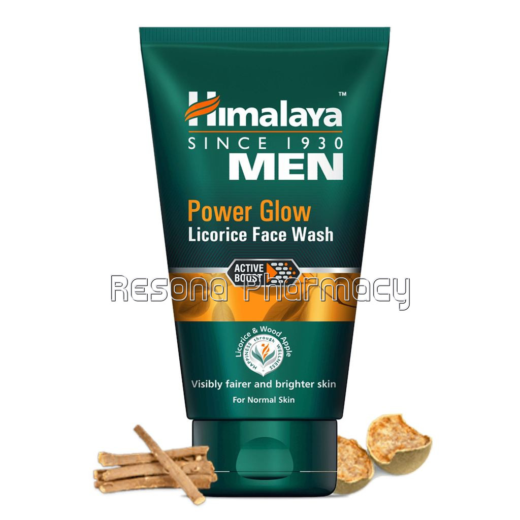 Himalaya Men Power Glow Licorice Face Wash 100Ml