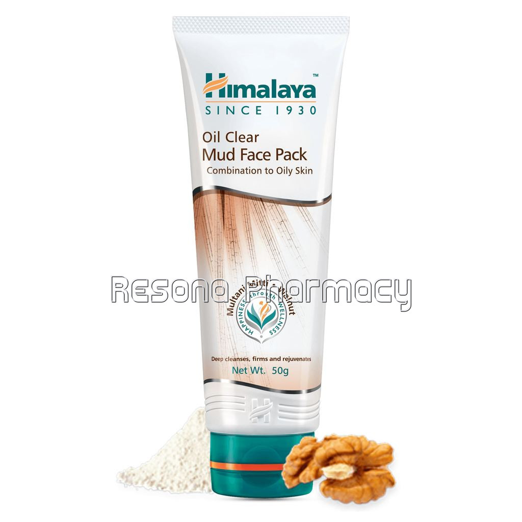 Oil Clear Mud Face Pack 50Gm