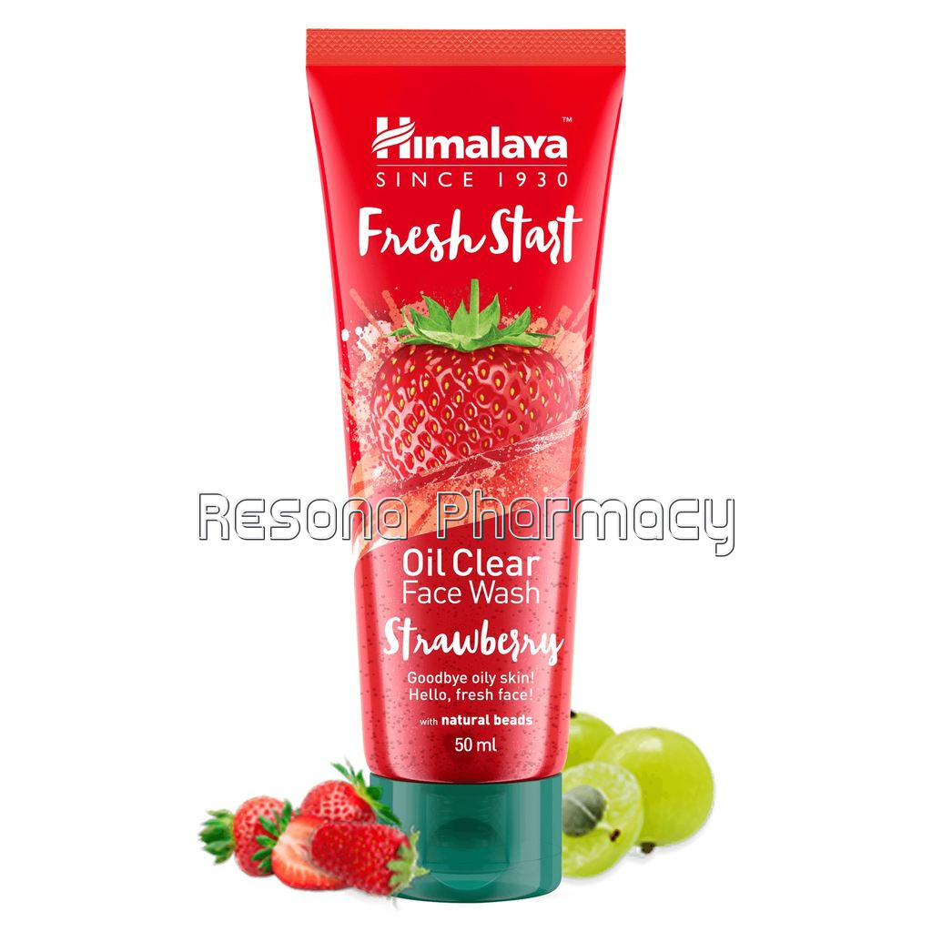 Fresh Start Oil Clear Strawberry Face Wash 50Ml