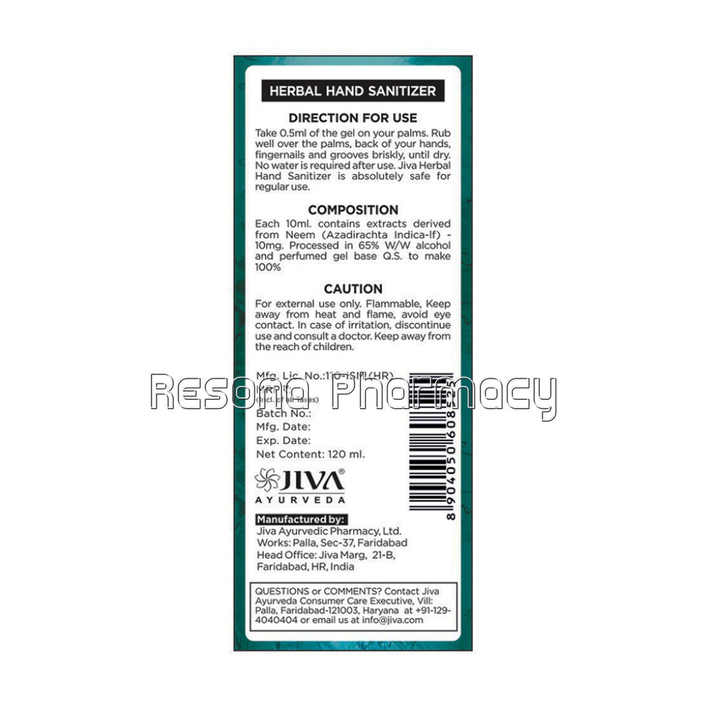 Hand Sanitizer 120Ml (Pack Of 5)