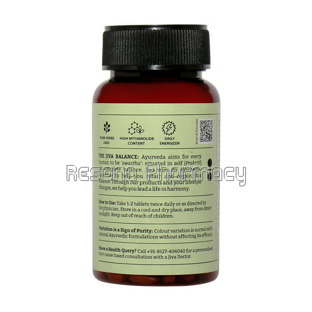 Jiva Ayurveda Ashwagandha Tablets