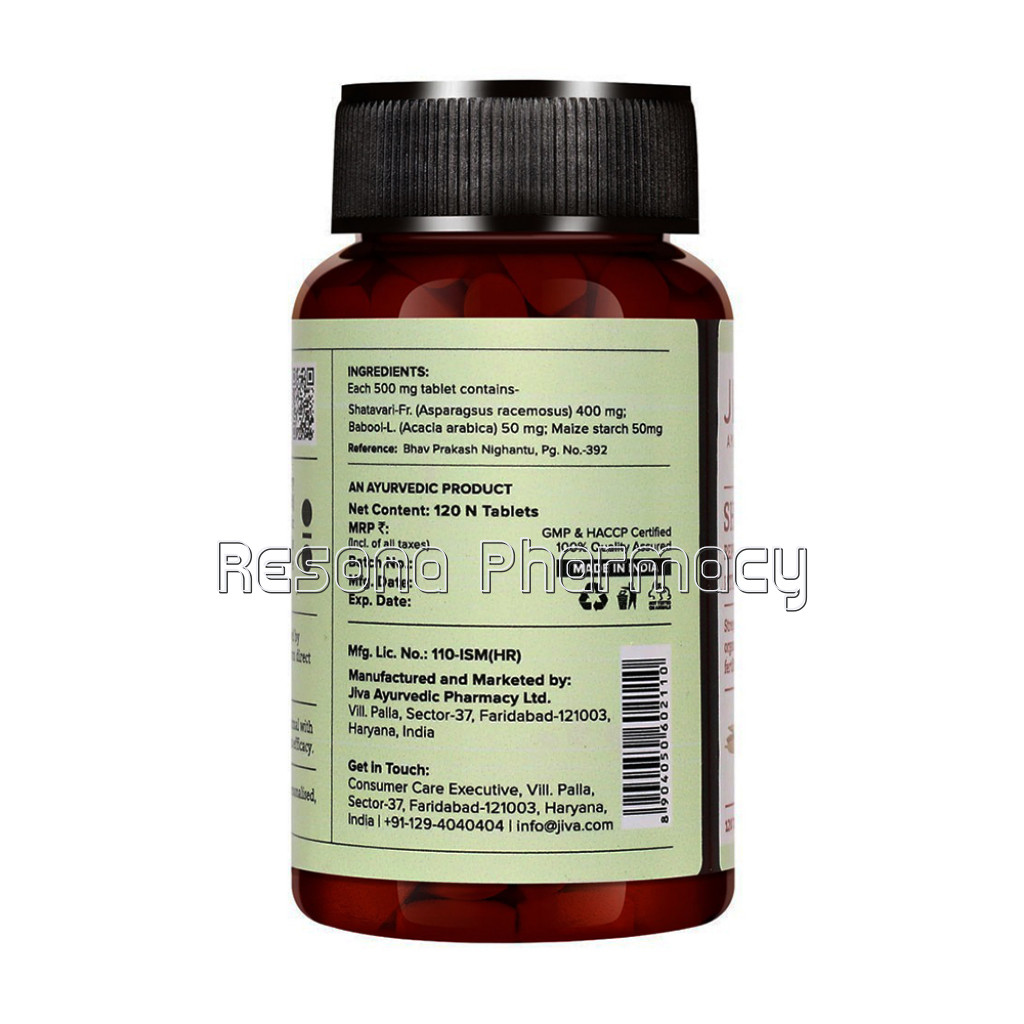 Jiva Ayurveda Shatavari Tablets