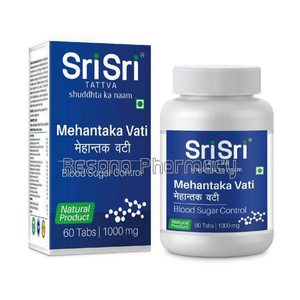 Mehantaka Vati Blood Sugar Control 1000Mg