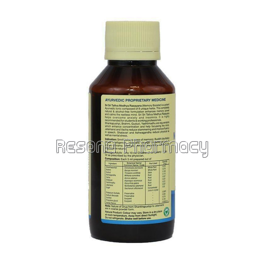Medhya Rasayana Syrup Memory Booster 100Ml