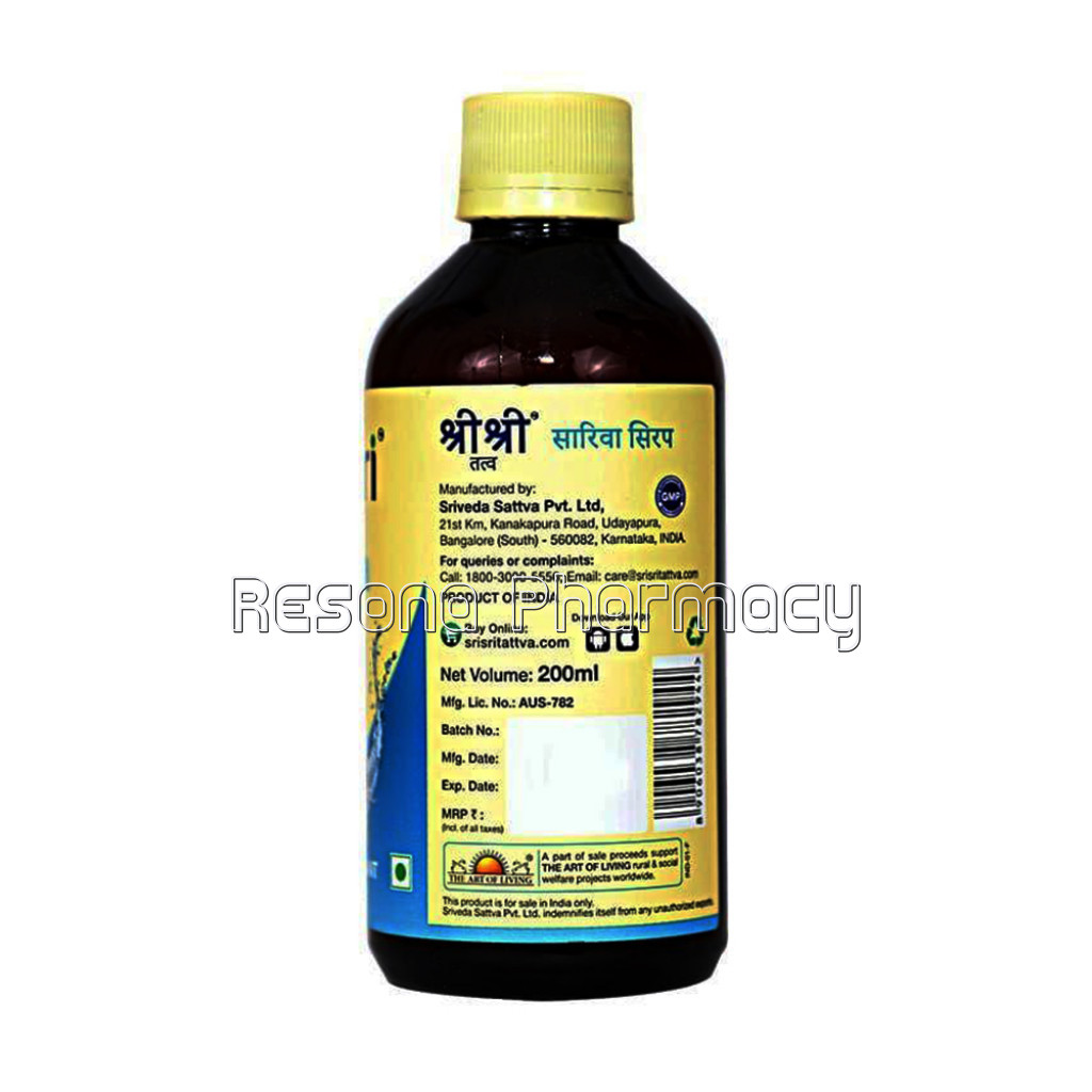 Sariva Syrup NaNaturalCoolant 200Ml