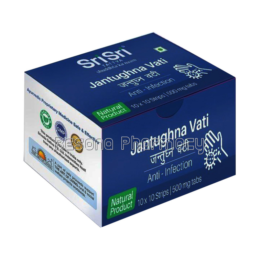 Jantughna Vati   Anti Infection, 500Mg
