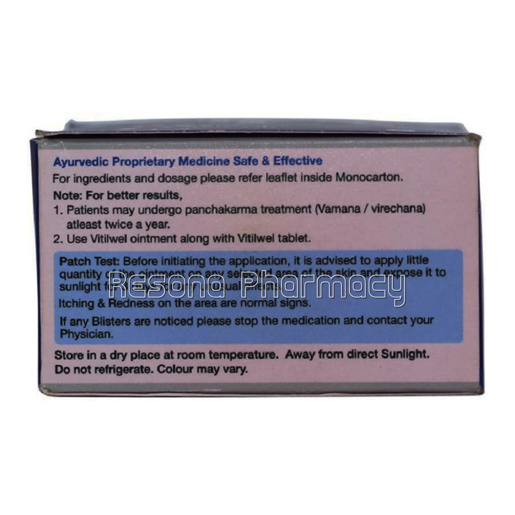 Vitilwel Ointment   Vitilgo, 100Gm
