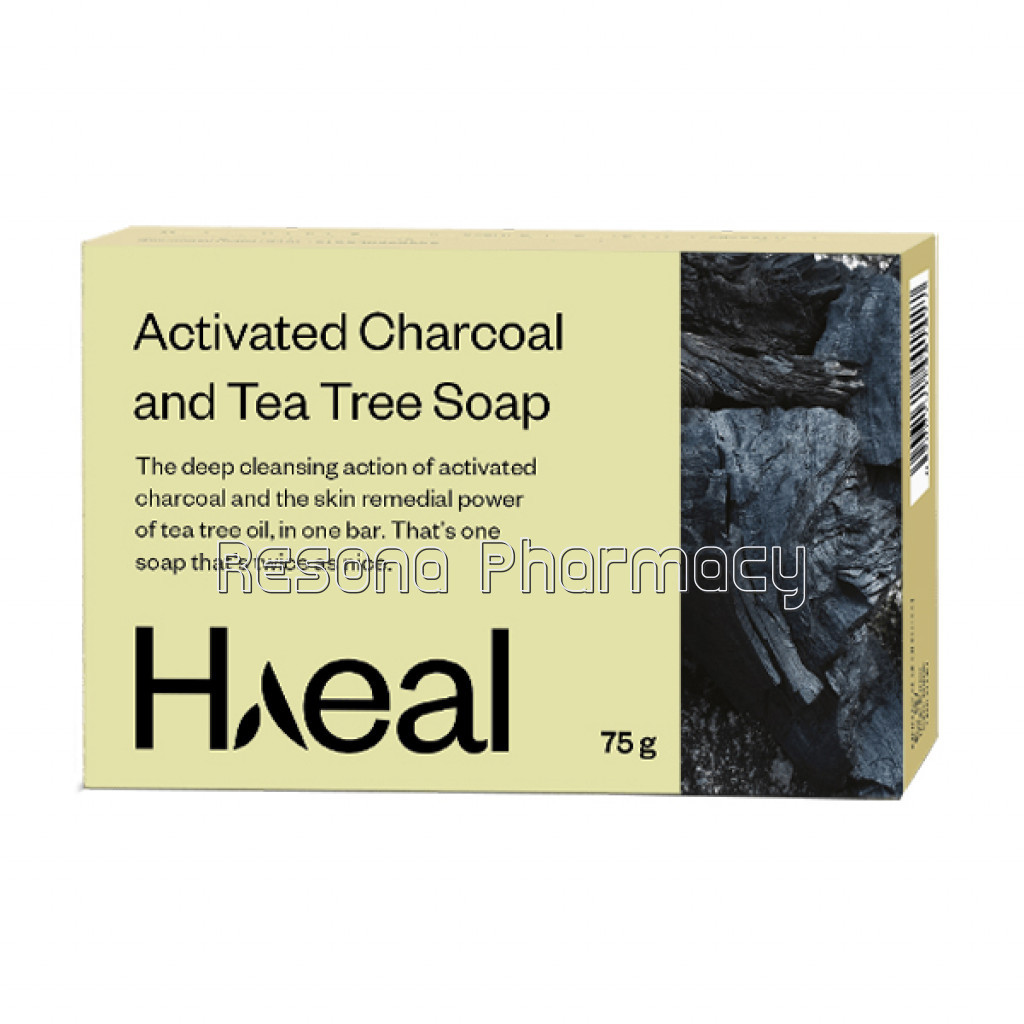 Super Cleanser And Refreshing Activated Charcoal With Tea Tree Oil Soap