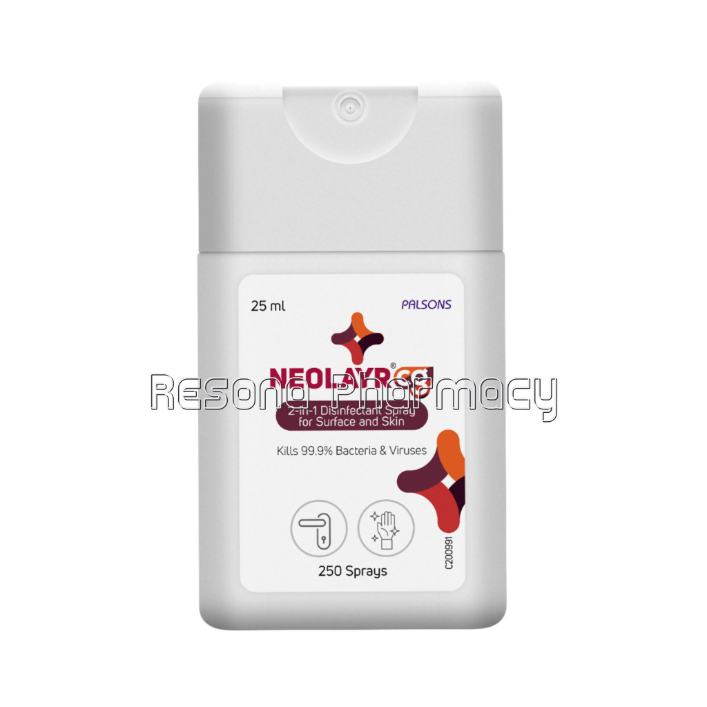 Neolayr Cg 2 In 1 Disinfectant Spray 25Ml