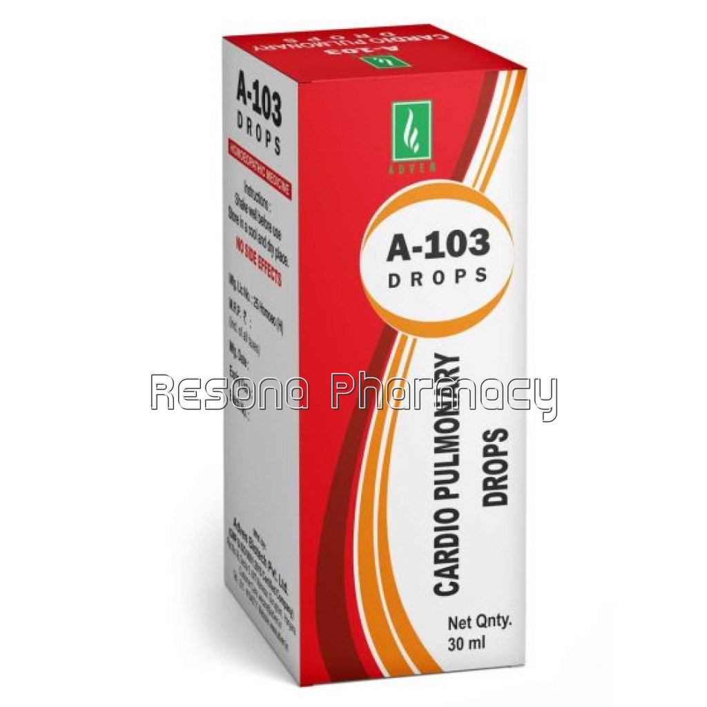 A 103 Cardio Pulmonary Drops