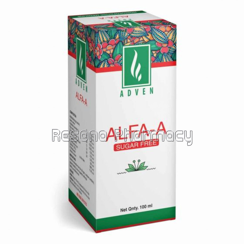 Adven Alfa A Sugar Free 100Ml