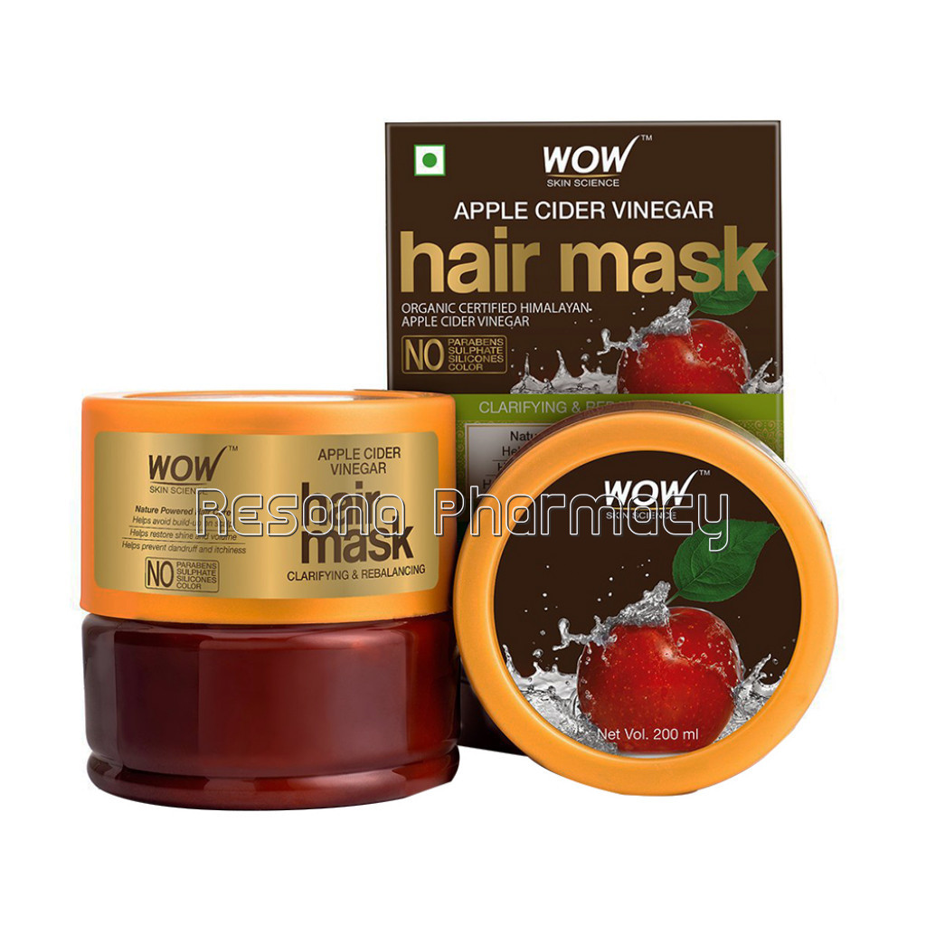Apple Cider Vinegar Hair Mask With Apple Cider Vinegar and Sweet Almond Oil   200 Ml