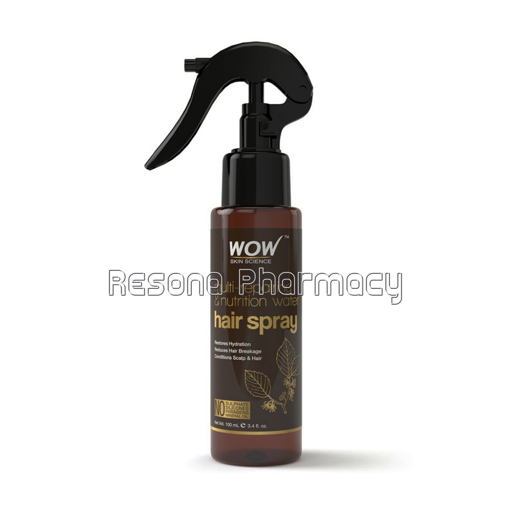 Multi Repairing and Nutrition Water Hair Spray   Restores Hydration, Reduces Hair Breakage, Conditions Scalp and Hair   No Sulphate, Silicones, Parabens and Mineral Oil   100 Ml
