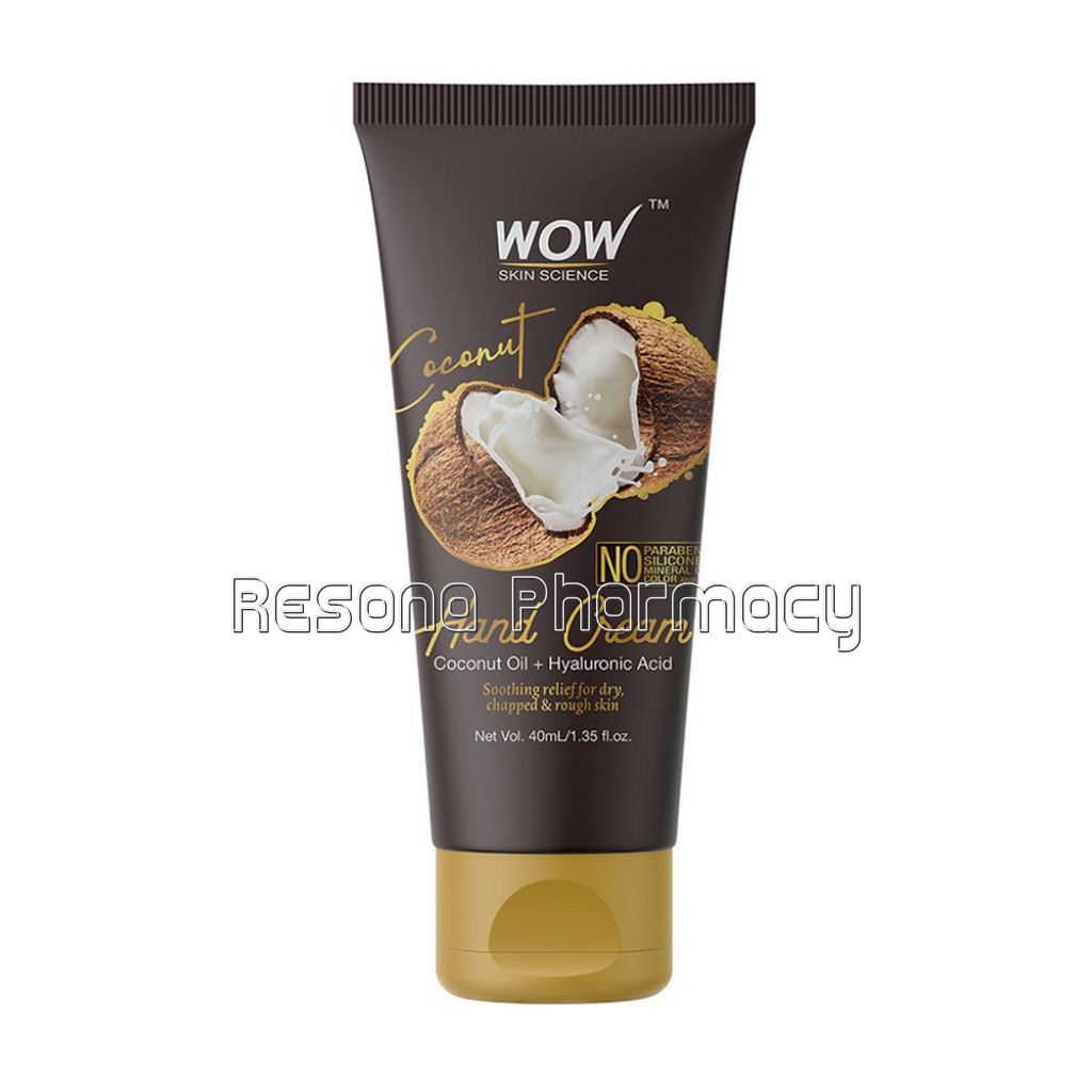 Coconut Gentle Hand Cream With Coconut Oil Plus Hyaluronic Acid   No Parabens, Silicones, Mineral Oil, Color and Pg   40 Ml