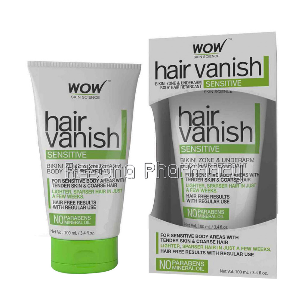 Hair Vanish Sensitive No Parabens And Mineral Oil   100 Ml